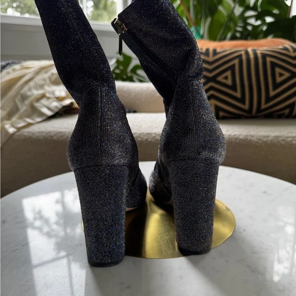 Sam Edelman blue sparkle boots size - Picture 5 of 5